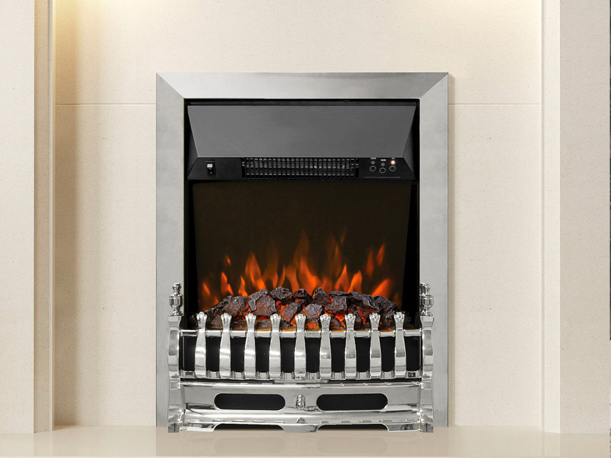 Be Modern FLARE Bayden Electric Fire Chrome