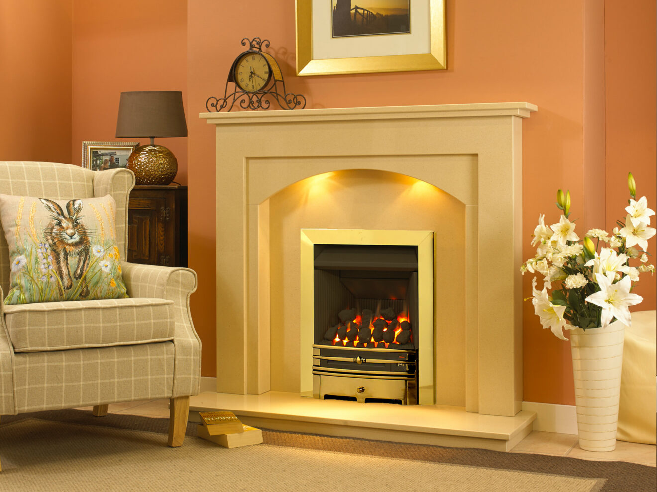 Gracio Marble Fireplace Designer Fireplaces