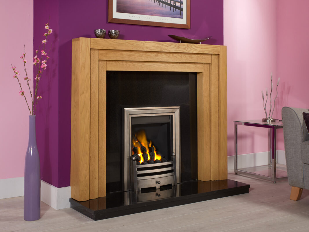 Stamford Solid Oak Fire Surround - Designer Fireplaces
