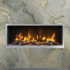 Elgin & Hall Pryzm Volta 42 Hole-in-Wall Electric Fire Chrome