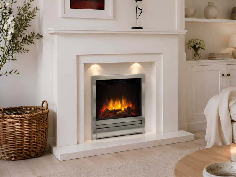 Walton Marble Electric Fire Suite