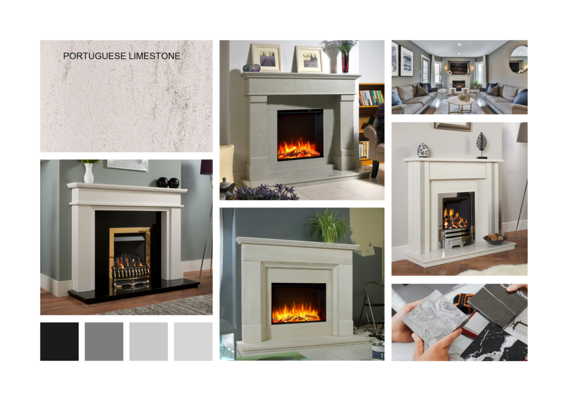 collage-of-modern-marble-fire-surround-ideas